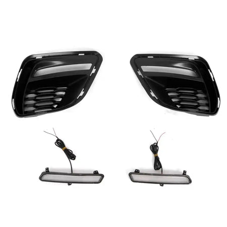 2015-2023 Dodge Charger Widebody SRT Black LED Front Bumper Kits PP