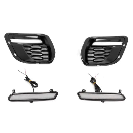 2015-2023 Dodge Charger Widebody SRT LED Front Bumper Cover Pink PP Pink