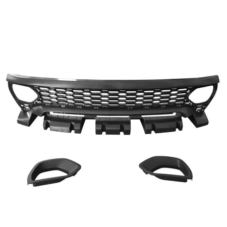 2015-2023 Dodge Charger Widebody SRT Rear & Front Bumper Lip Diffuser Matte Black