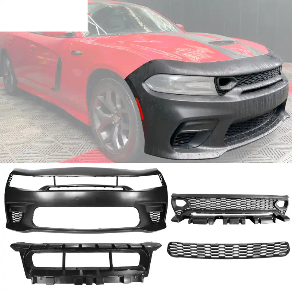 2015-2023 Dodge Charger Widebody SRT Unpainted Front Rear Bumper Kits