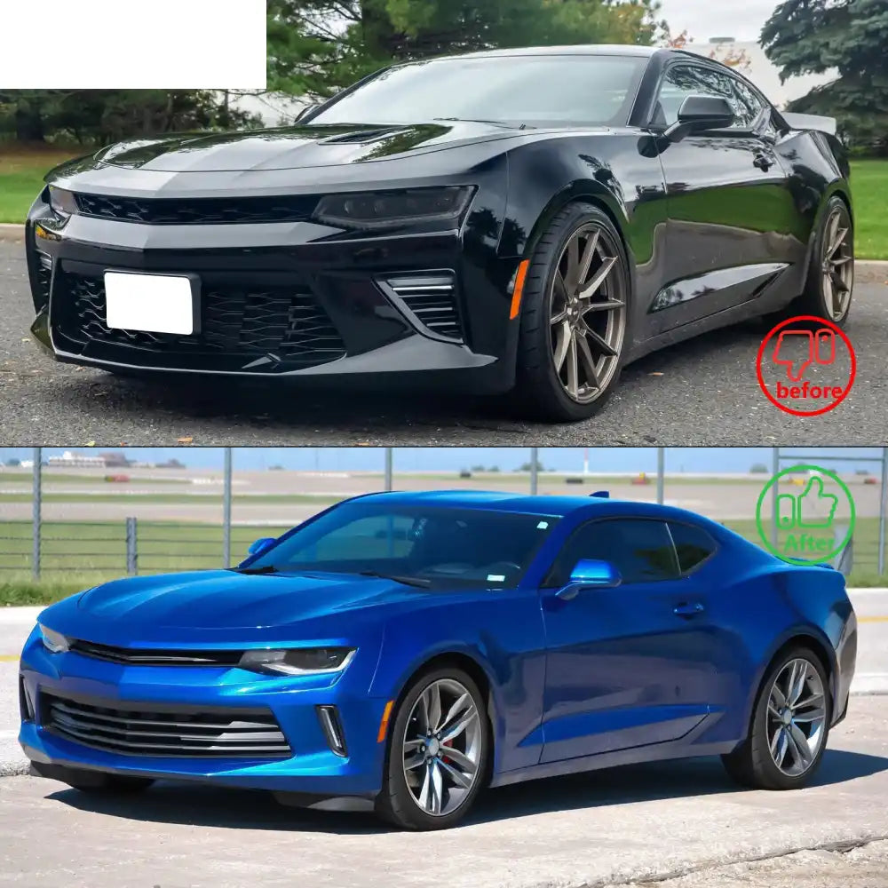 2016-2018 Chevrolet Camaro Projector DRL LED Headlights Lamps