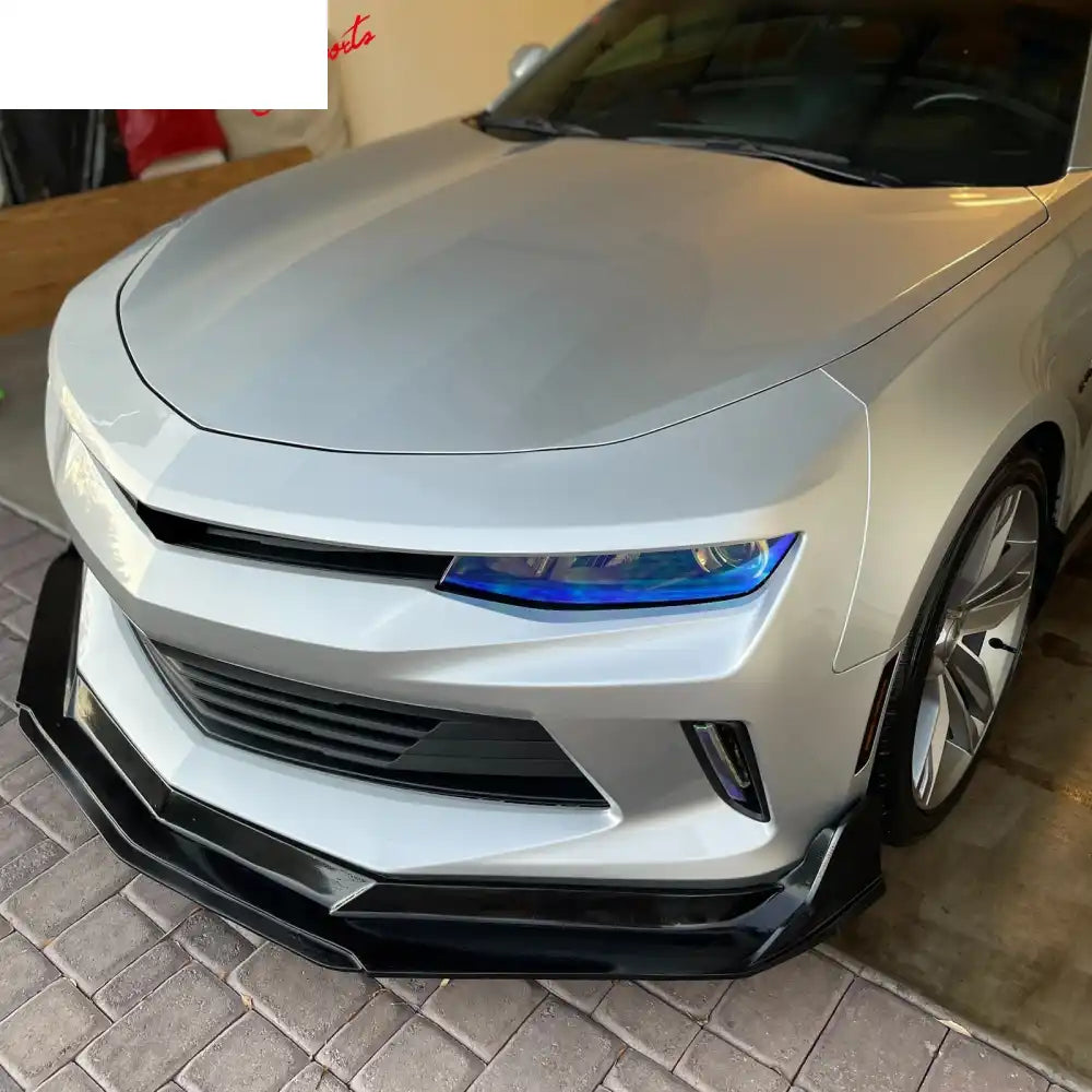 2016-2018 Chevrolet Camaro Xtreme Style Unpainted Front Bumper Lip PU Unpainted Black