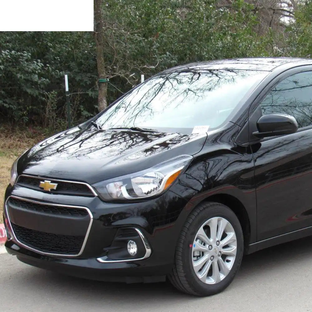 2016-2018 Chevrolet Spark Black Housing Clear Lens Fog Light ABS