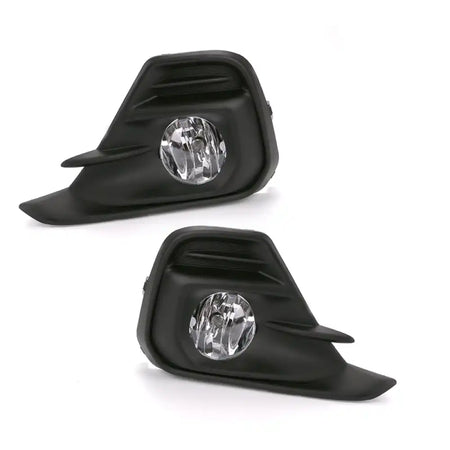 2016-2018 Chevrolet Spark Black Housing Clear Lens Fog Light ABS
