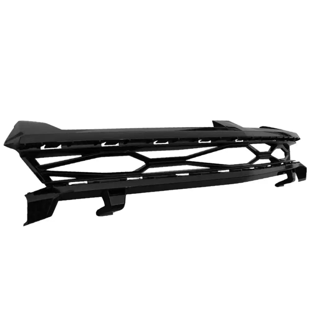2016-2018 Chevy Camaro 2Dr ZL1 Style Unpainted Black Upper Grille ABS