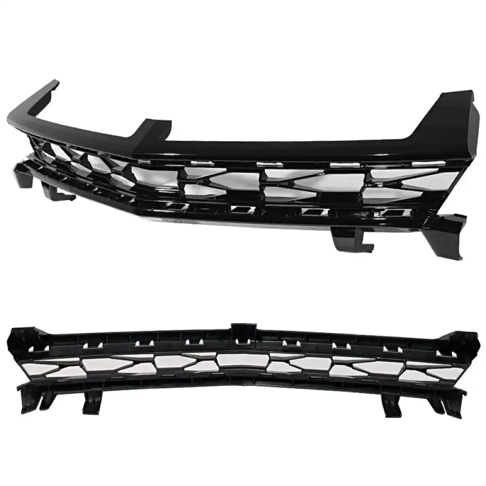 2016-2018 Chevy Camaro 50th Anniversary Black Front Upper Grille