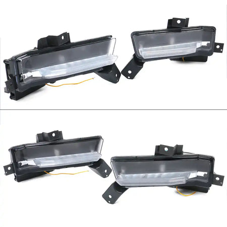 2016-2018 Chevy Camaro SS Fog Lights w/ Amber Truning Signal ABS PC