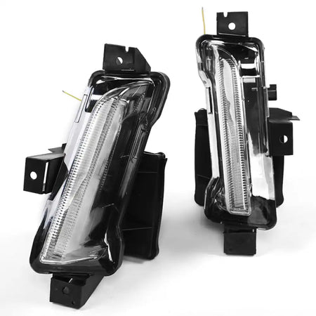 Trendgear LED DRL Fog Light Assembly For 2016-2018 Chevrolet Malibu – Pair (Left & Right) 3 thumbnail image