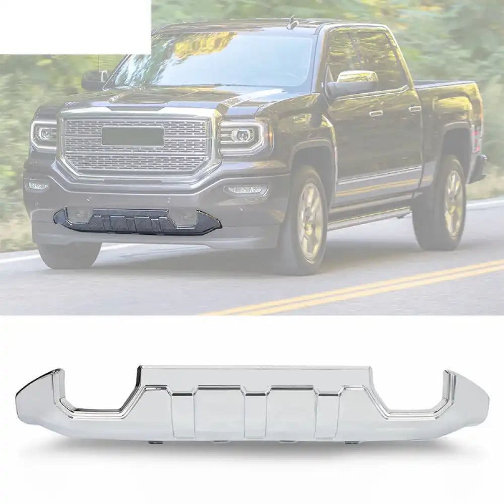 2016-2018 GMC Sierra 1500 Chrome Front Skid Plate
