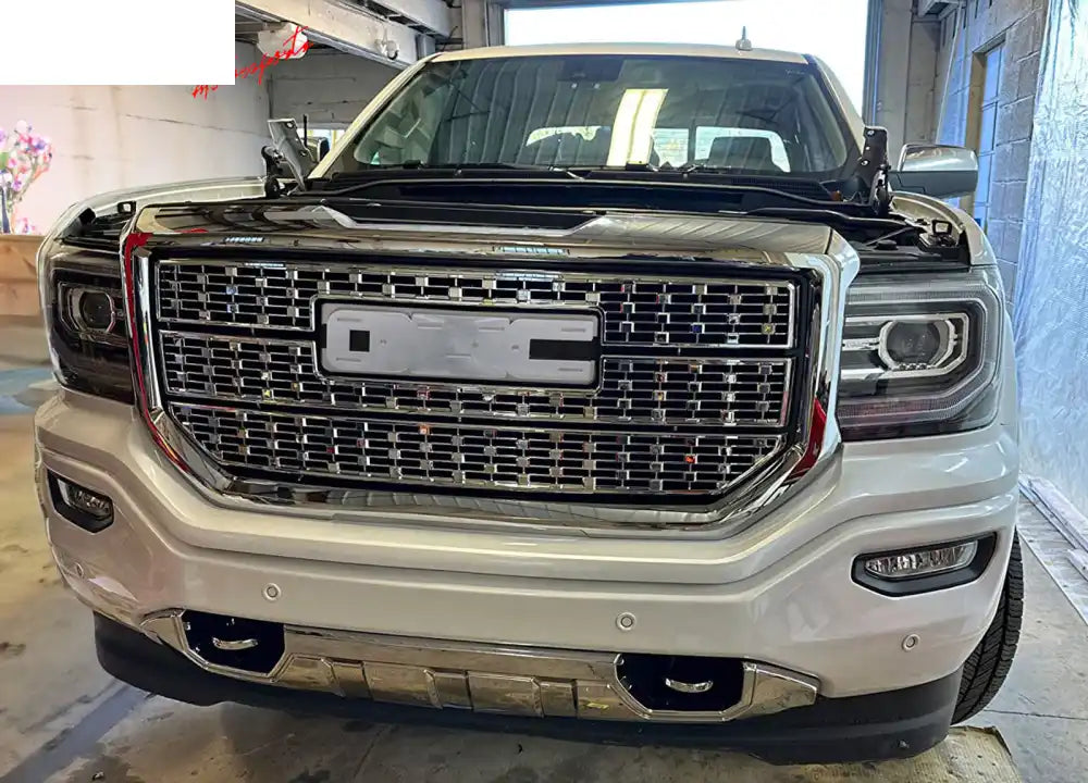2016-2018 GMC Sierra 1500 Grill Denali Style Car Front Grille Hood