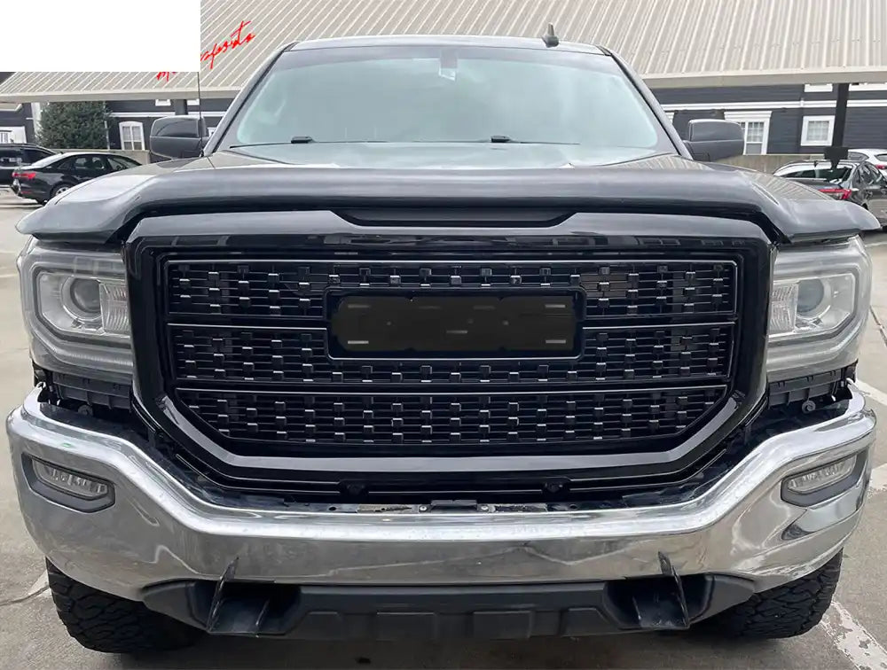 2016-2018 GMC Sierra 1500 Grill Denali Style Car Front Grille Hood