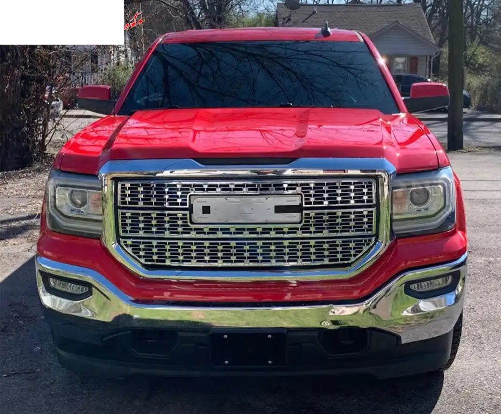 2016-2018 GMC Sierra 1500 Grill Denali Style Car Front Grille Hood