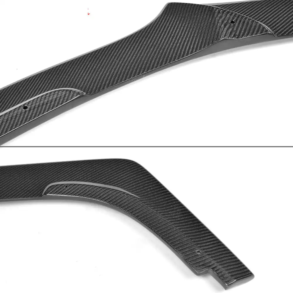 2016-2018 Honda Civic Coupe JC Style Front Bumper Lip Carbon Fiber