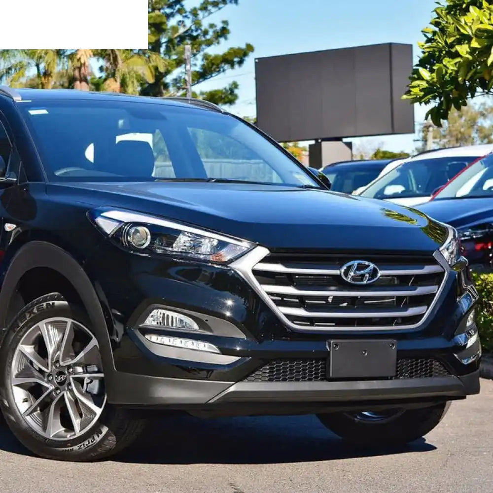 2016-2018 Hyundai Tucson Foglights Kit Black Housing Clear Lens