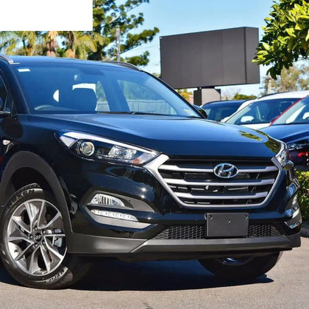 2016-2018 Hyundai Tucson Foglights Kit Black Housing Clear Lens