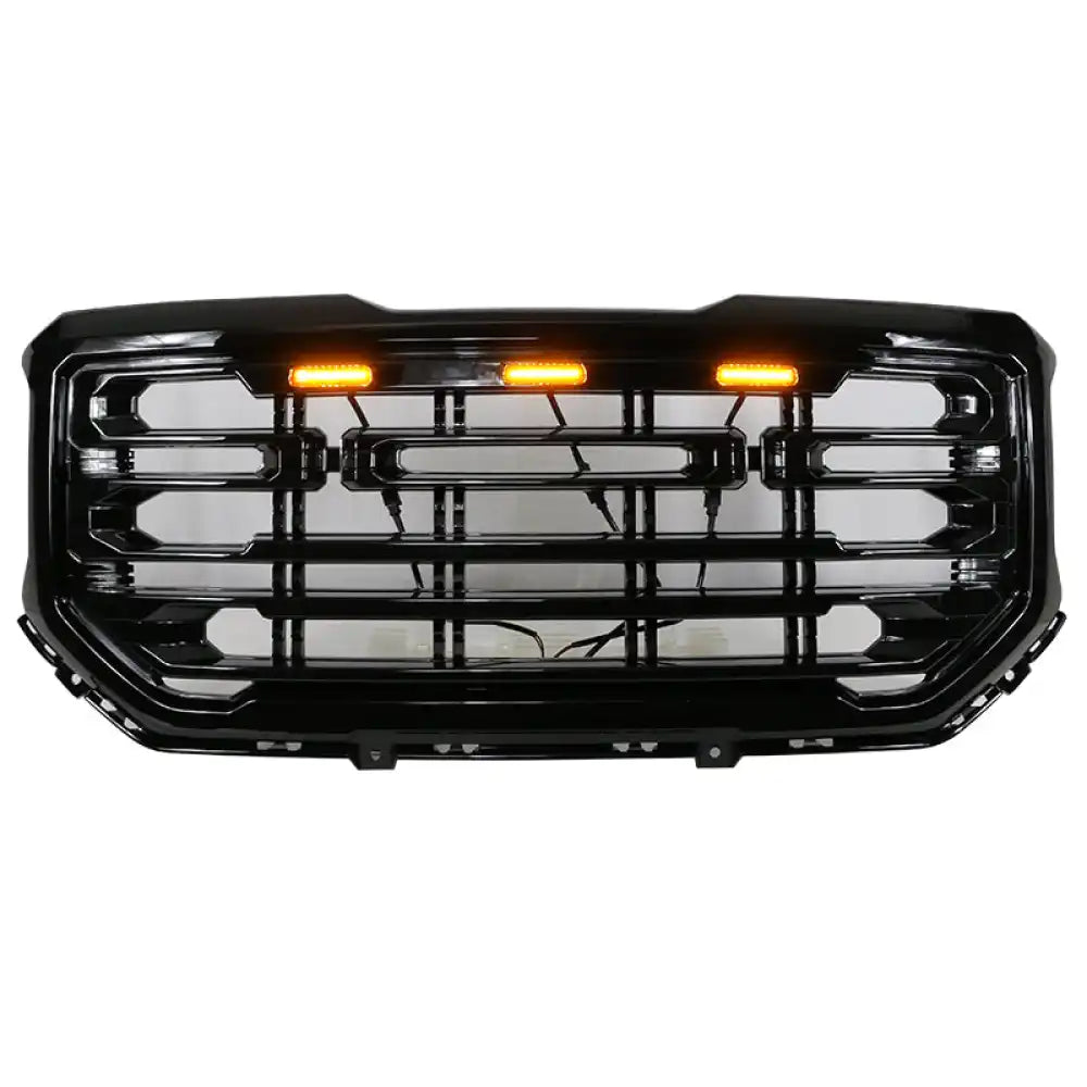 2016-2019 GMC Sierra 1500 Front Bumper Hood Grille Mesh Hood Guard