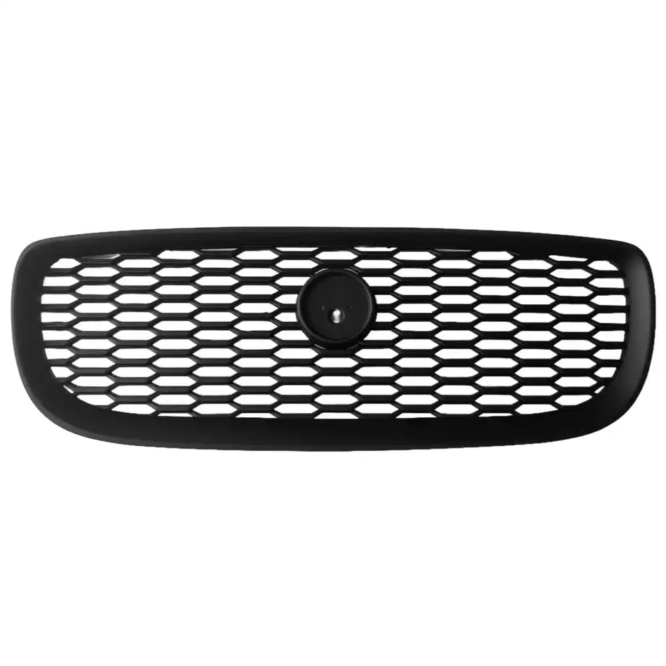 2016-2019 Jaguar XE 2020 Style Front Bumper Upper Grille Replacement Matte Black ABS Matte Black