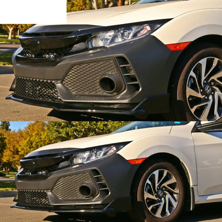 2016-2021 Honda Civic 10th-Gen Type-R Style Front Bumper Conversion