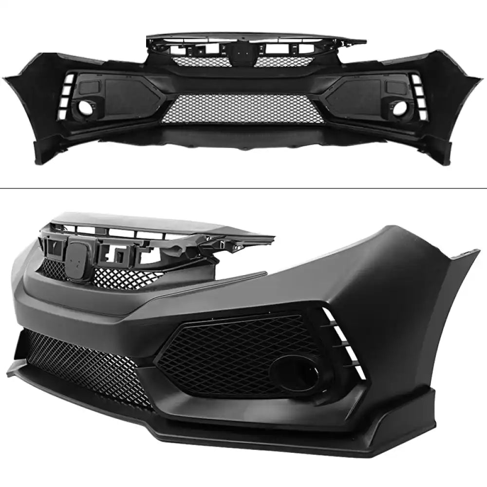 2016-2021 Honda Civic Sedan Coupe CTR Front Bumper Conversion PP