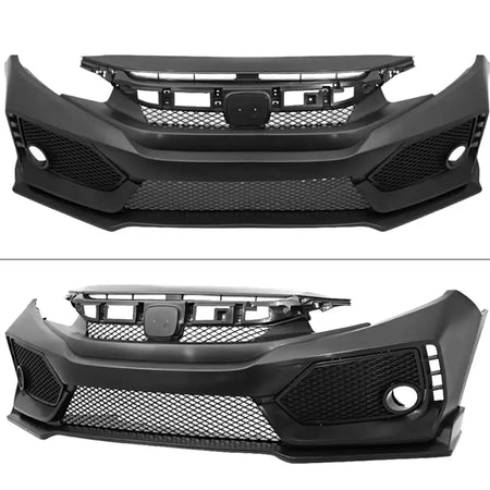 2016-2021 Honda Civic Sedan Coupe CTR Front Bumper Conversion PP