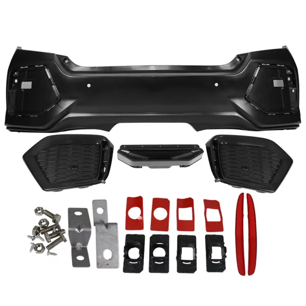 2016-2021 Honda Civic Sedan SI Style Unpainted Rear Bumper PP + ABS