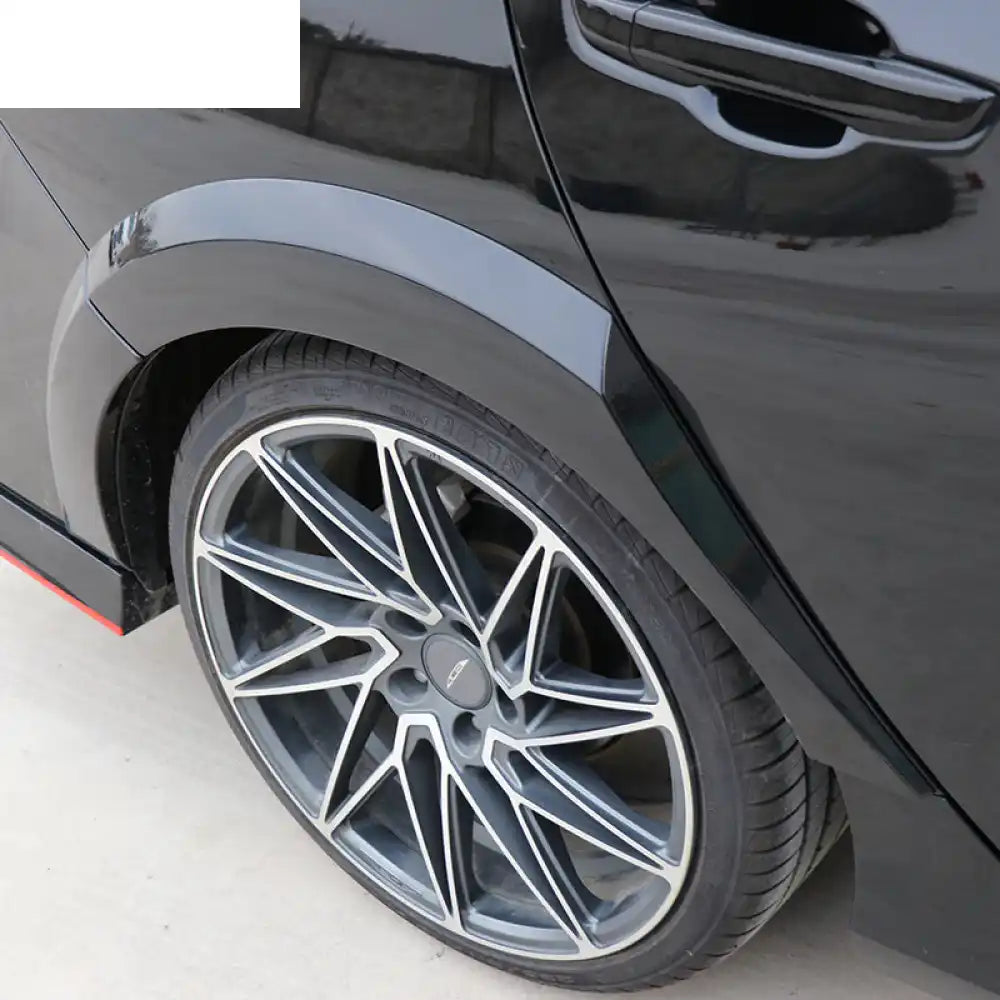 2016-2021 Honda Civic Sedan Type-R Black Rear Bumper Fender Flares PP