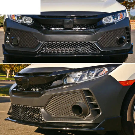 2016-2021 Honda Civic Sedan Type R Style CTR Bumper + Lip +Grille