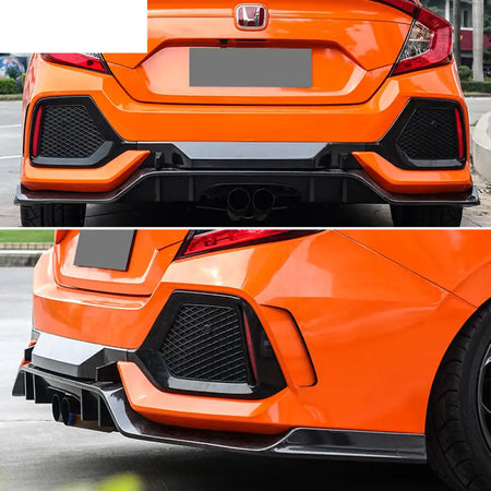 2016-2021 Honda Civic Sedan Type R Style CTR Bumper + Lip +Grille