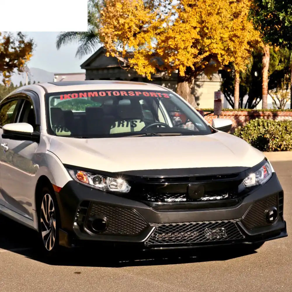 2016-2021 Honda Civic Sedan Type R Style CTR Bumper + Lip +Grille