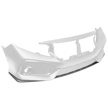 2016-2021 Honda Civic Si OE Style Unpainted Black Front Bumper Lip PP