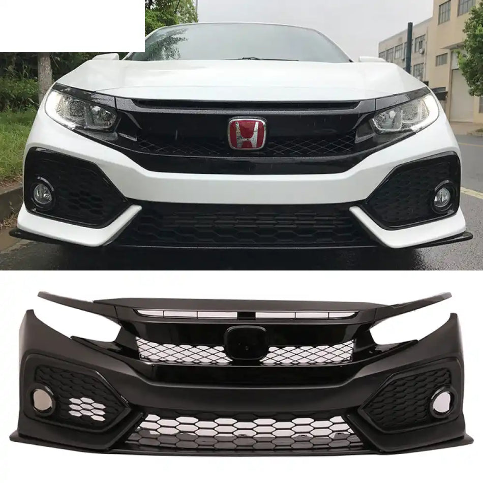 2016-2021 Honda Civic Si Sedan Coupe OE Front Bumper &R Grille