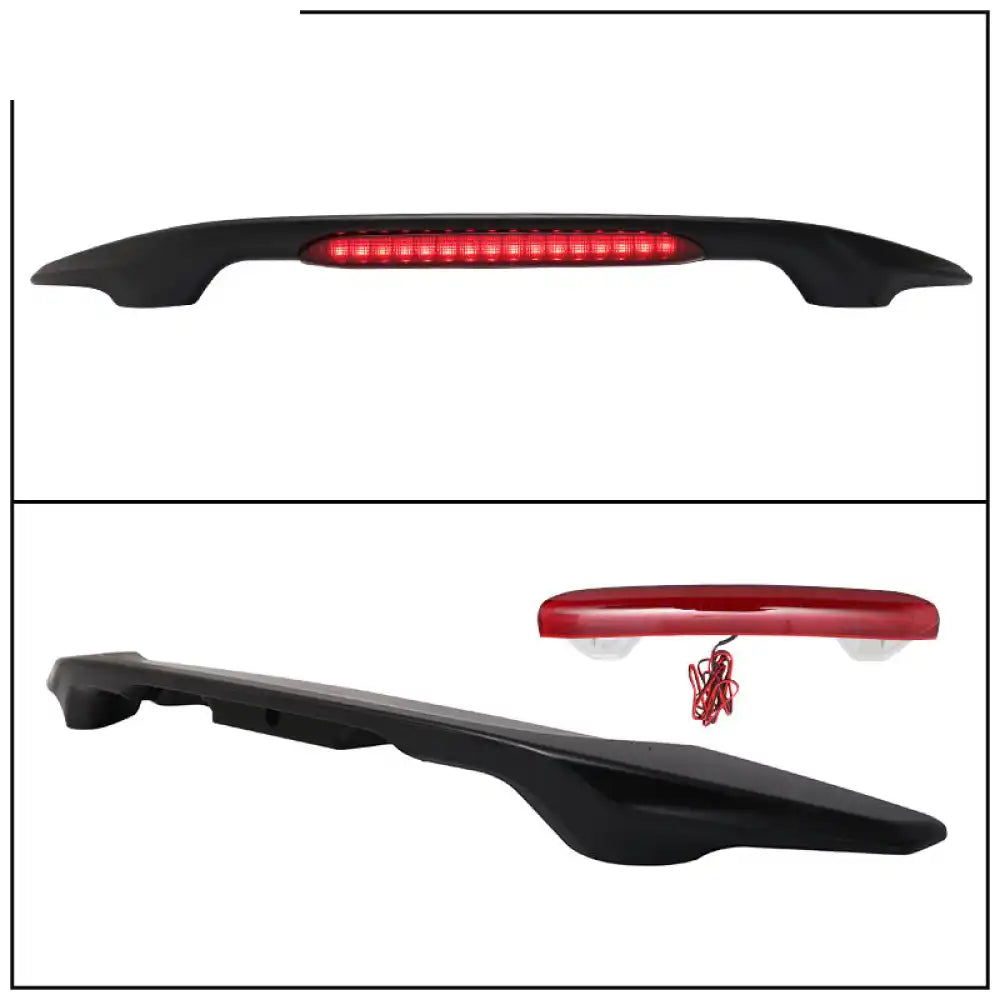 2016-2021 Honda Civic X Sedan Trunk Spoiler with LED Brake Light ABS