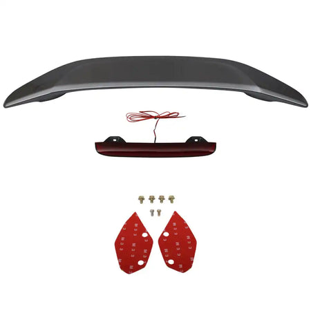 2016-2021 Honda Civic X Sedan Trunk Spoiler with LED Brake Light ABS