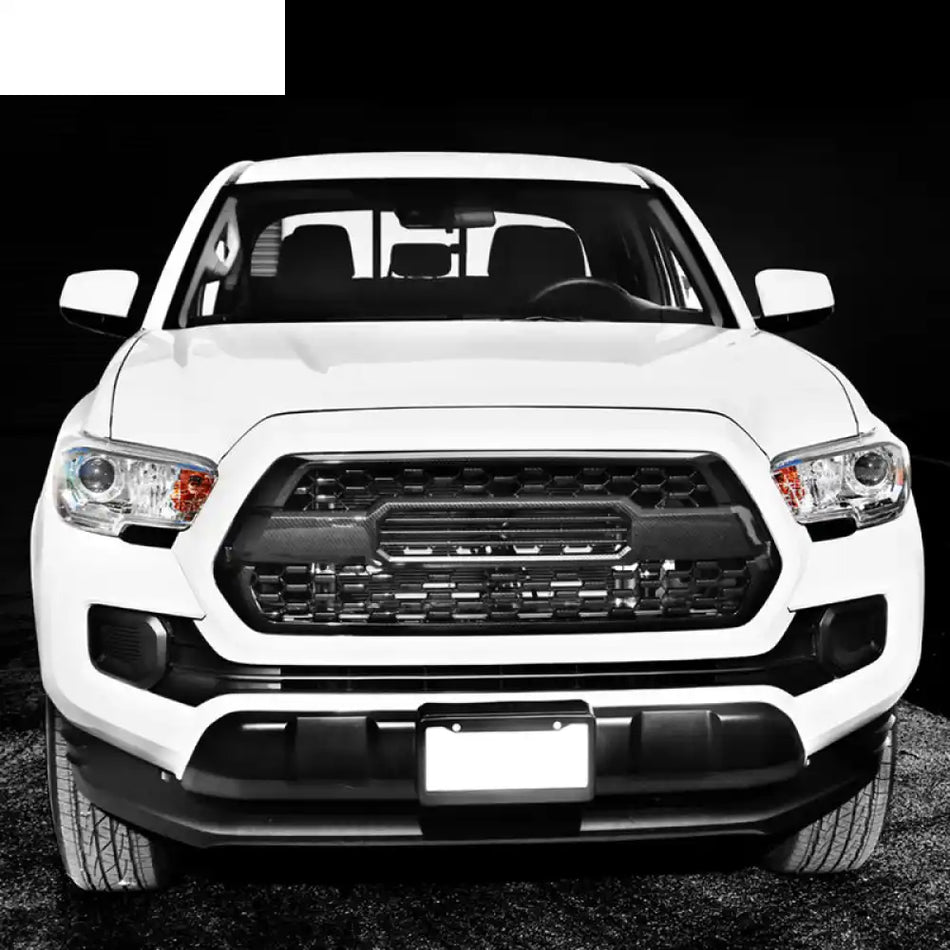 2016-2023 Toyota Tacoma T Style Carbon Print Front Hood Bumper Grille