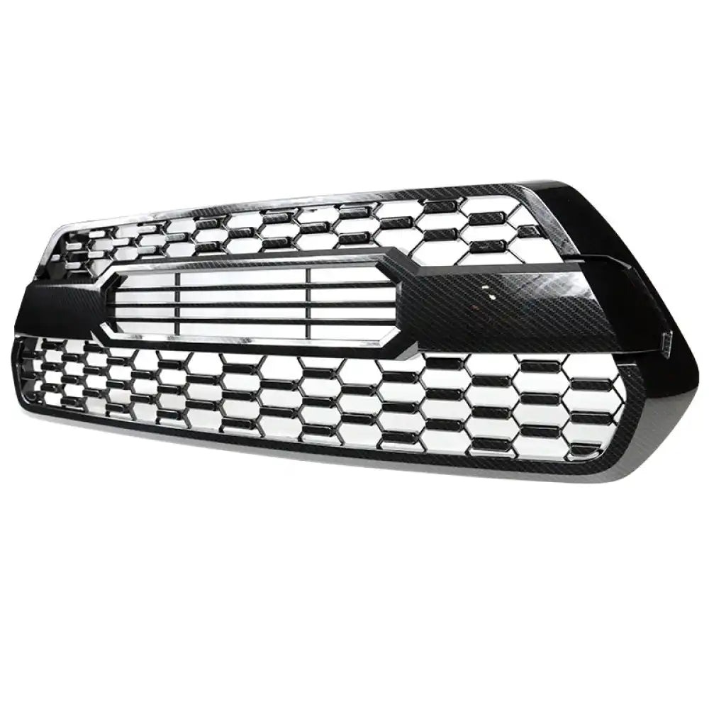2016-2023 Toyota Tacoma T Style Carbon Print Front Hood Bumper Grille