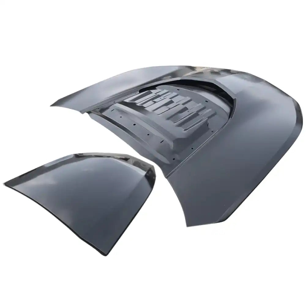 2016-2024 Chevrolet Camaro ZL1 Black Car Hood Guards Aluminum