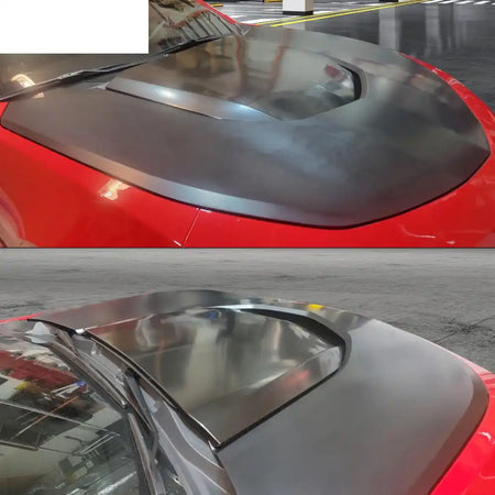 2016-2024 Chevrolet Camaro ZL1 Black Car Hood Guards Aluminum