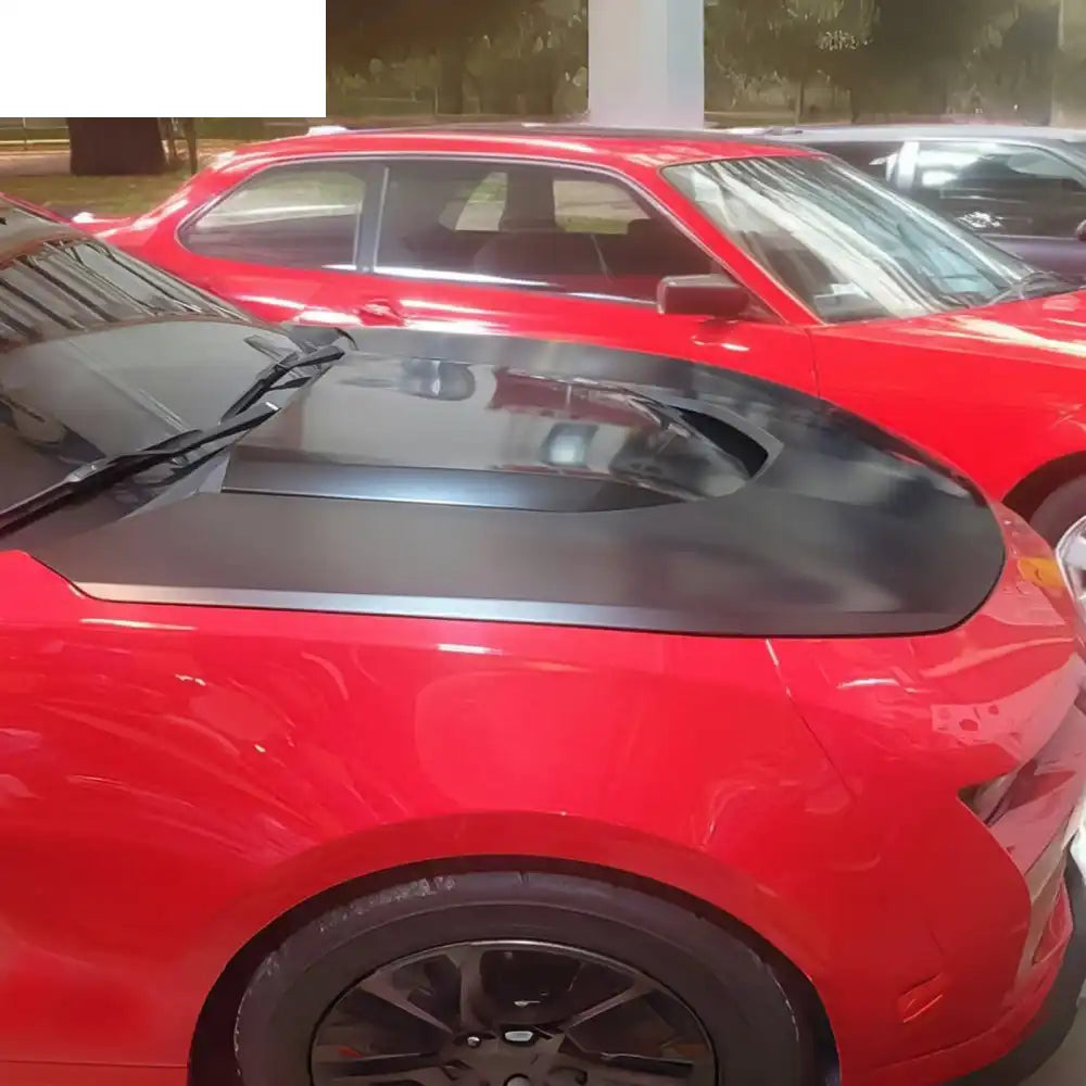 2016-2024 Chevrolet Camaro ZL1 Black Car Hood Guards Aluminum