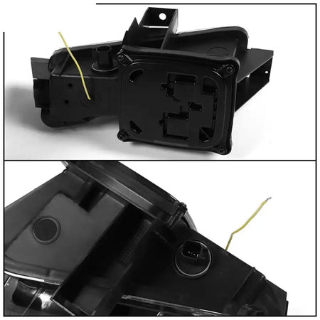 2016-2024 Chevy Camaro Clear Fog Lights w/ Amber Switchback Signal ABS