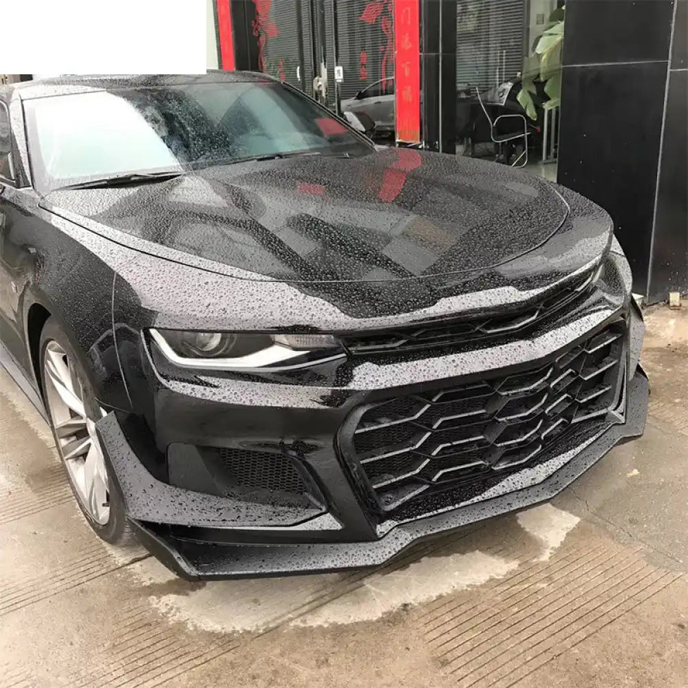 2016-2024 Chevy Camaro ZL1 1LE Style PP Front Bumper Upper Grille
