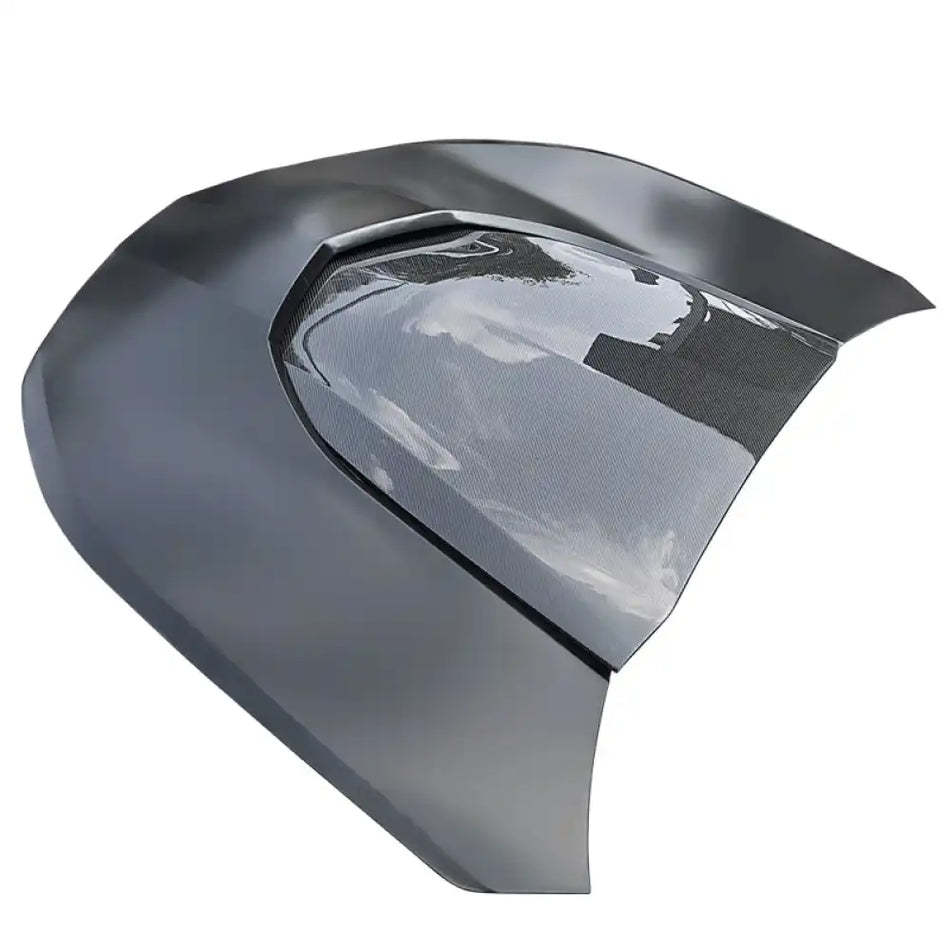 2016-2024 Chevy Camaro ZL1 Black Car Hood Guards Aluminum CF
