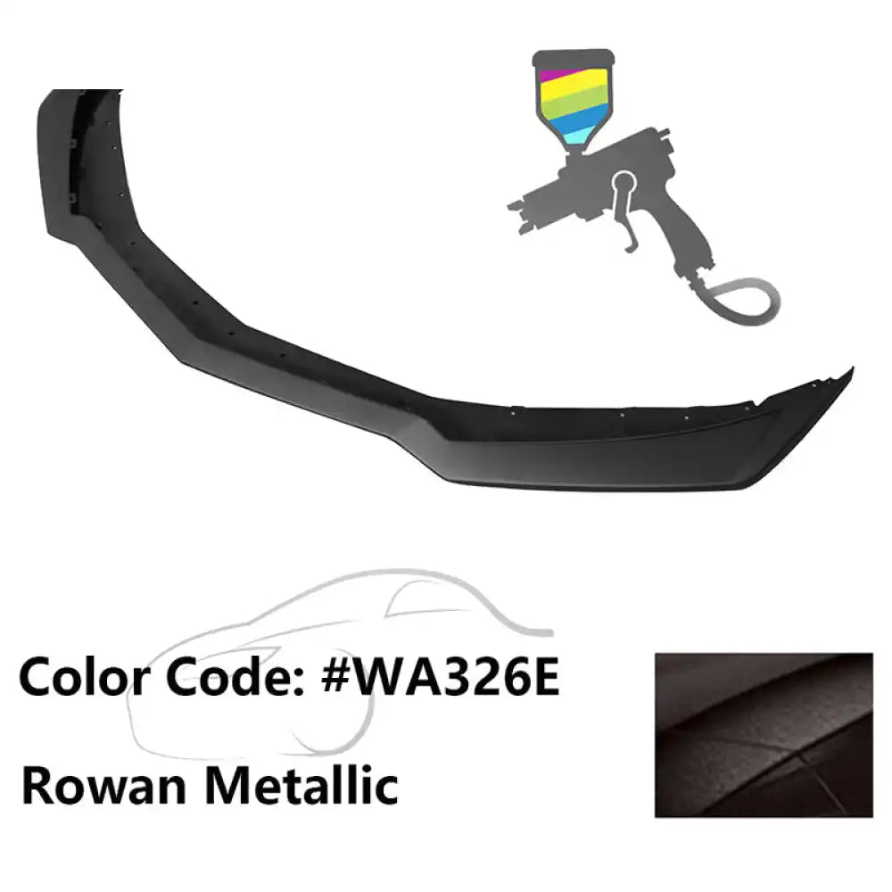 2016-2024 Chevy Camaro ZL1 Style Front Bumper Lip PP Painted #WA326E Rowan Metallic