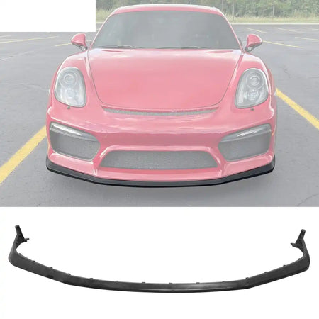 2016 Porsche 981 Cayman GT4 OE Style Front Bumper Lip Unpainted PU