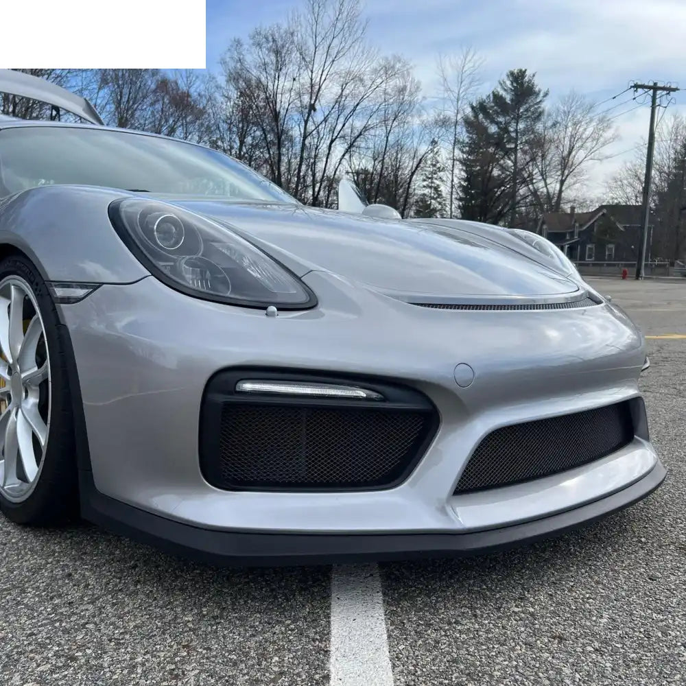2016 Porsche 981 Cayman GT4 OE Style Front Bumper Lip Unpainted PU