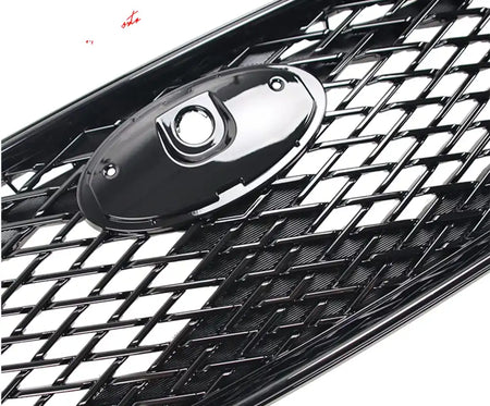 2017-2019 Subaru Impreza Sport Front Bumper Grille Gloss Black ABS