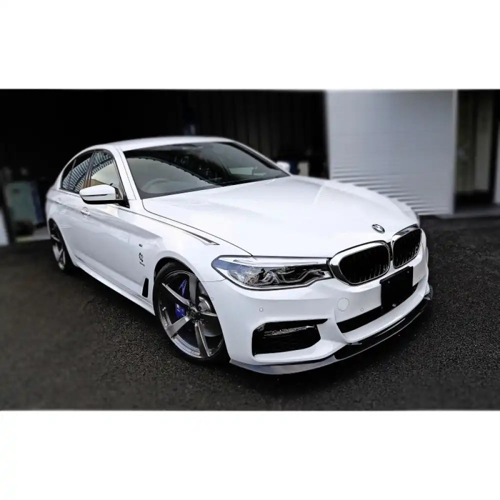 2017-2020 BMW G30 5 Series M Sport HM Front Bumper Lip Carbon Fiber