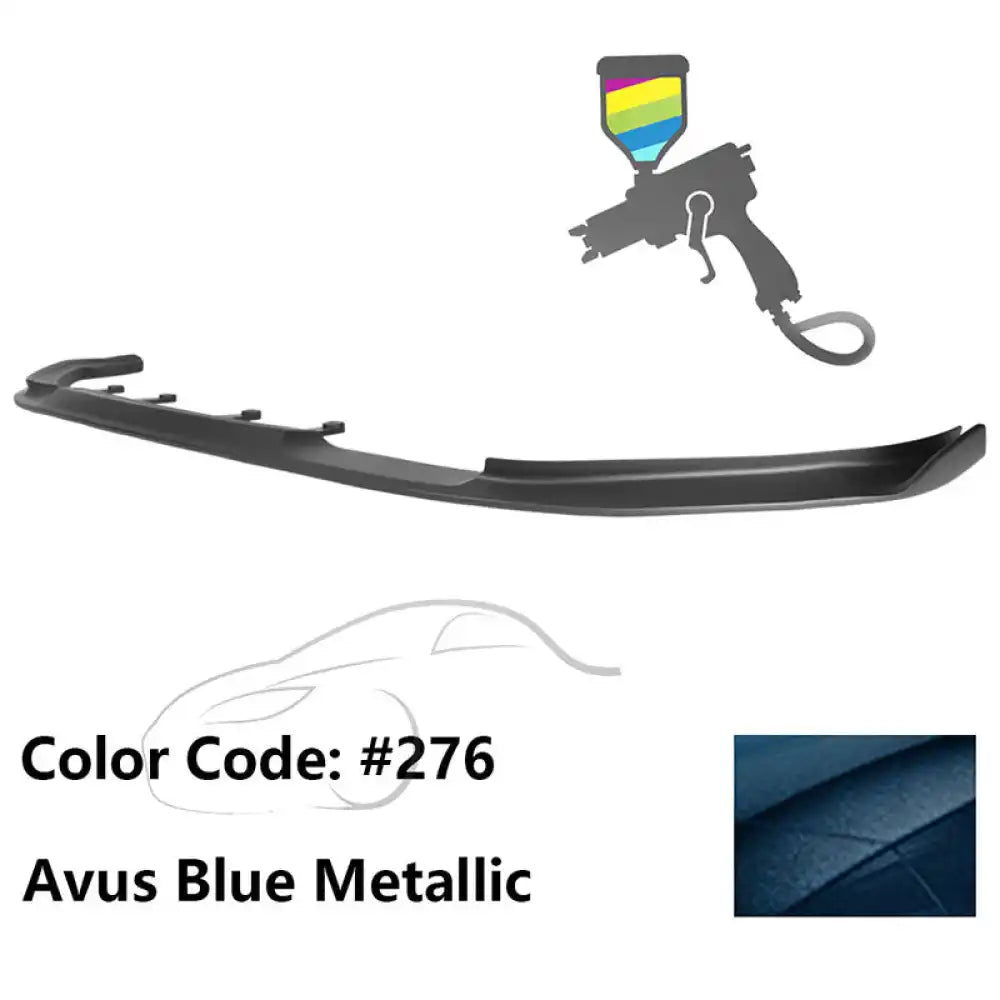 2017-2020 BMW G30 5 Series M Sport HM Painted Front Bumper Lip ABS Painted #276 Avus Blue Metallic
