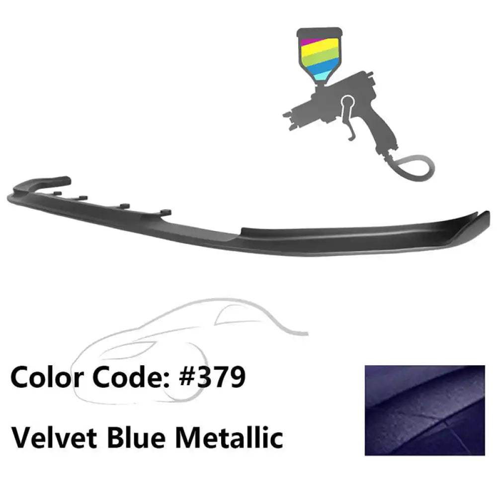 2017-2020 BMW G30 5 Series M Sport HM Painted Front Bumper Lip ABS Painted #379 Velvet Blue Metallic