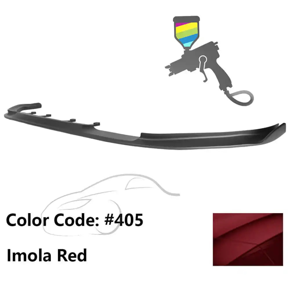 2017-2020 BMW G30 5 Series M Sport HM Painted Front Bumper Lip ABS Painted #405 Imola Red