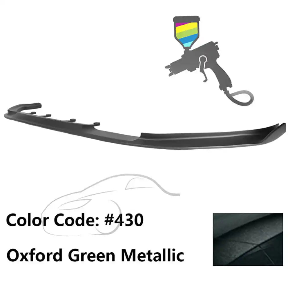 2017-2020 BMW G30 5 Series M Sport HM Painted Front Bumper Lip ABS Painted #430 Oxford Green Metallic